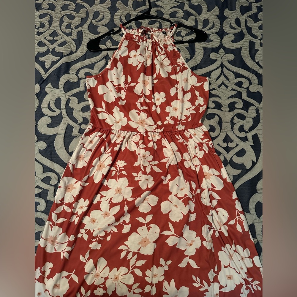 Beautiful floral maxi dress